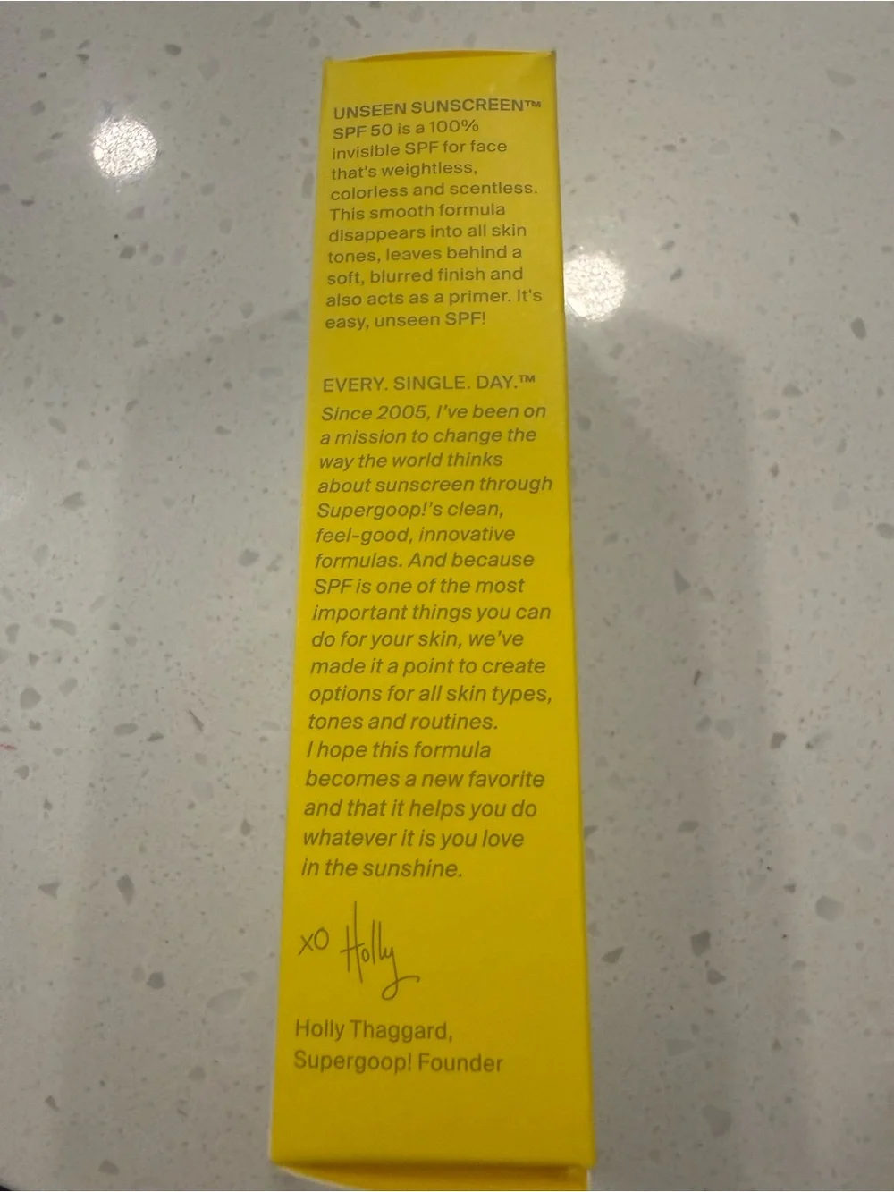 Supergoop! Unseen Sunscreen SPF 50 - with a Tarte gift with purchase!
